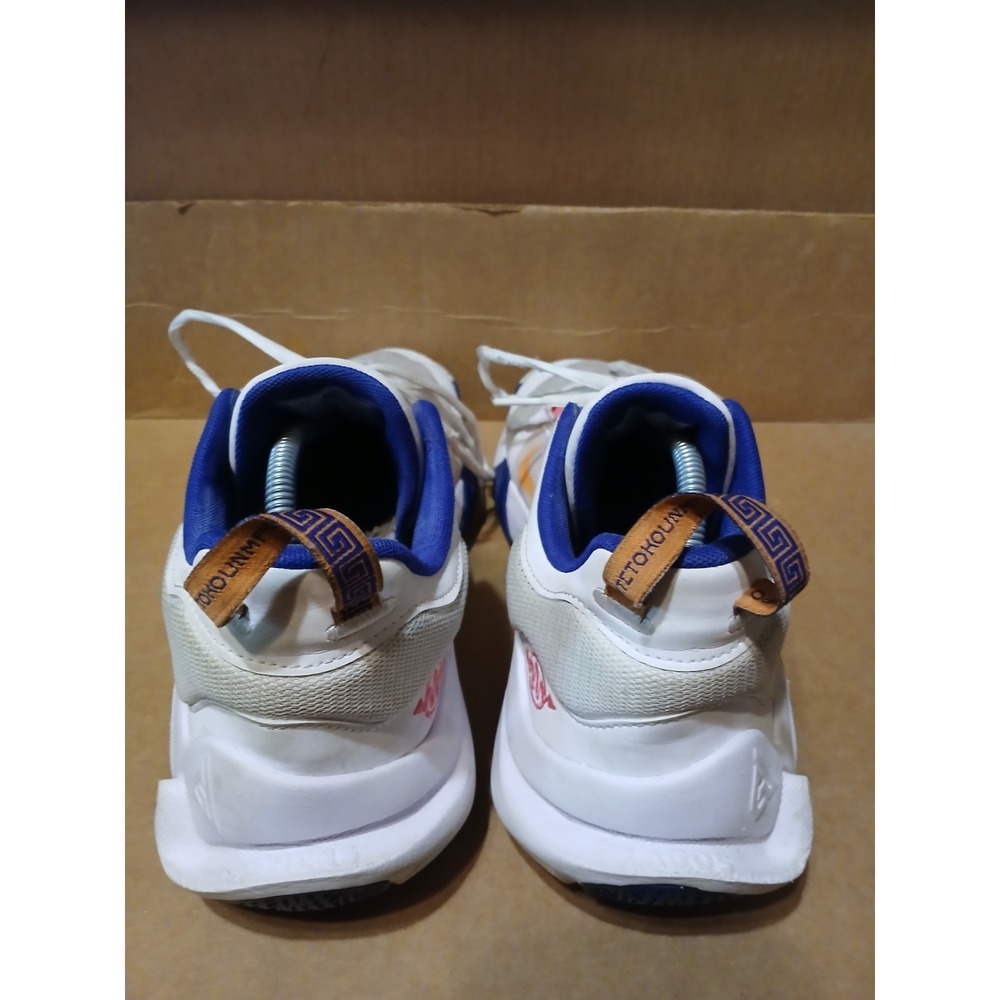 Nike Giannis Immortality 2 'White Deep Royal' Size 11.5 Basketball Athletic Shoe - Picture 5 of 9